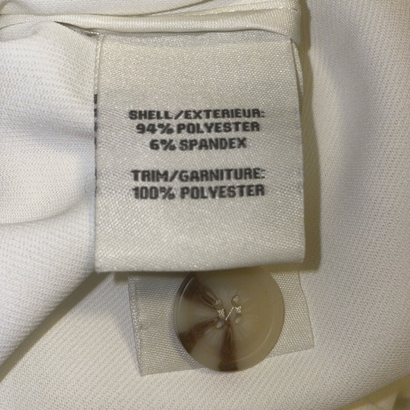 New Bagatelle Collection Off White Trench Coat jacket - Picture 8 of 17